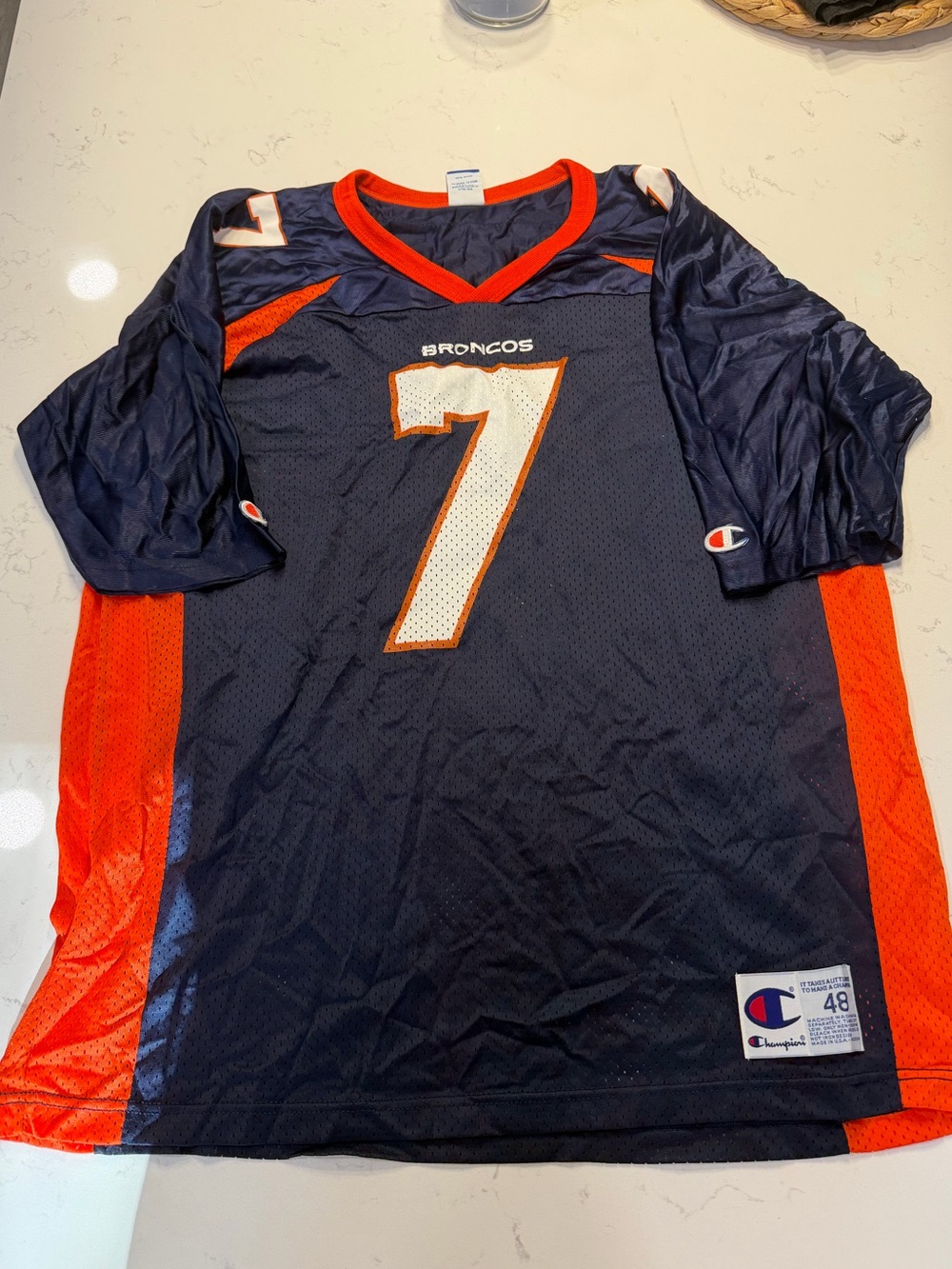 John Elway Denver Broncos Vintage Champion Jersey